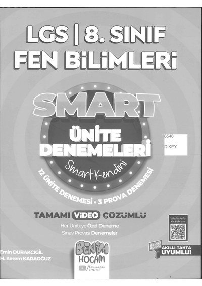 LGS FEN BİLİMLERİ SMART ÜNİTE DENEMELERİ