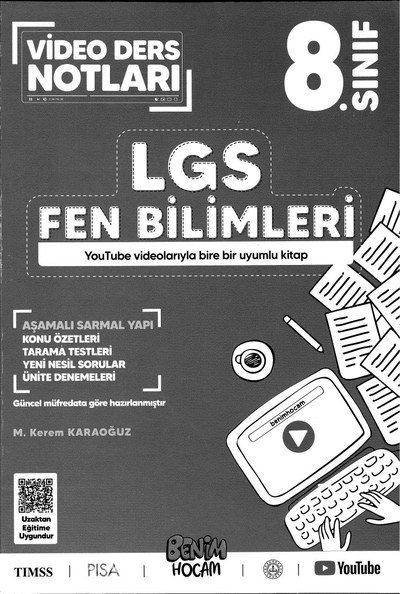LGS FEN BİLİMLERİ DERS NOTLARI ANKA Fotokopi