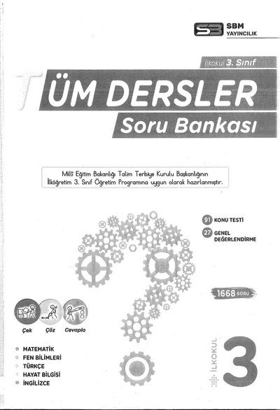 TÜM DERSLER SORU BANKASI ANKA Fotokopi