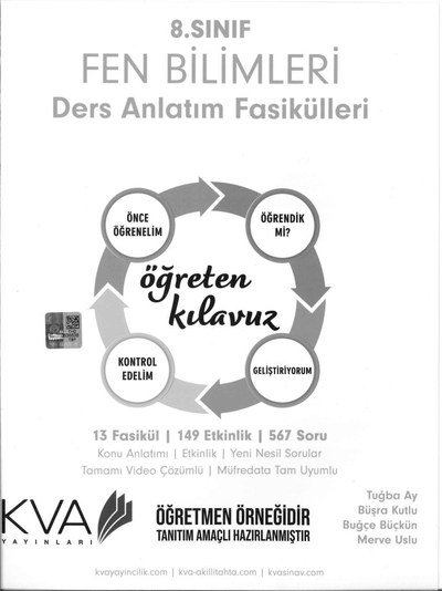 FEN BİLİMLERİ DERS ANLATIM FASİKÜLLERİ ANKA Fotokopi