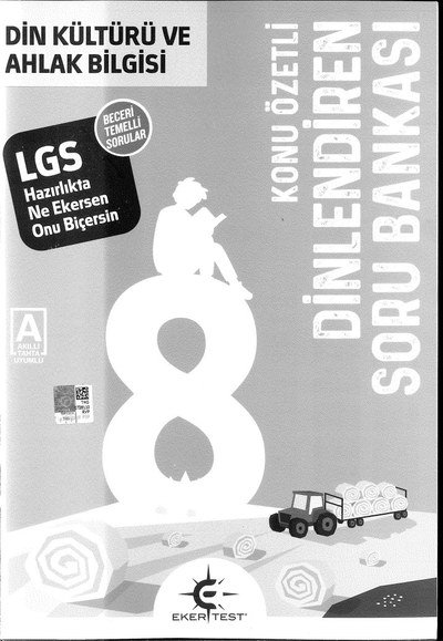 KONU ÖZETLİ DİN KÜLTÜRÜ VE AHLAK BİLGİSİ SORU BANKASI ANKA Fotokopi