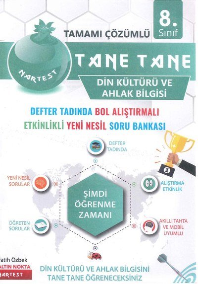 DİN KÜLTÜRÜ VE AHLAK BİLGİSİ YENİ NESİL SORU BANKASI