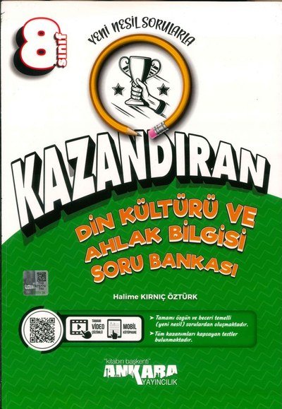 KAZANDIRAN DİN KÜLTÜRÜ VE AHLAK BİLGİSİ SORU BANKASI ANKA Fotokopi