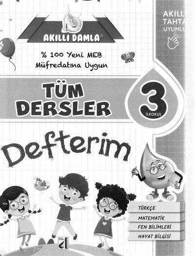 TÜM DERSLER DEFTERİM ANKA Fotokopi