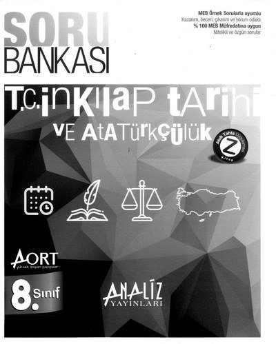 T.C. İNKILAP TARİHİ VE ATATÜRKÇÜLÜK SORU BANKASI ANKA Fotokopi