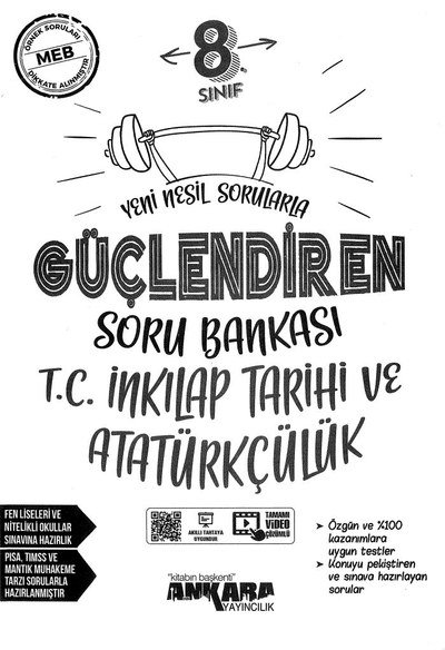 GÜÇLENDİREN T.C. İNKILAP TARİHİ VE ATATÜRKÇÜLÜK SORU BANKASI ANKA Fotokopi