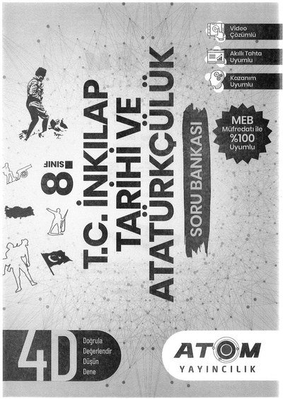 T.C. İNKILAP TARİHİ VE ATATÜRKÇÜLÜK SORU BANKASI