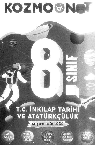 KOZMO BİNOT T.C. İNKILAP TARİHİ VE ATATÜRKÇÜLÜK KAŞİFİN GÜNLÜĞÜ ANKA Fotokopi