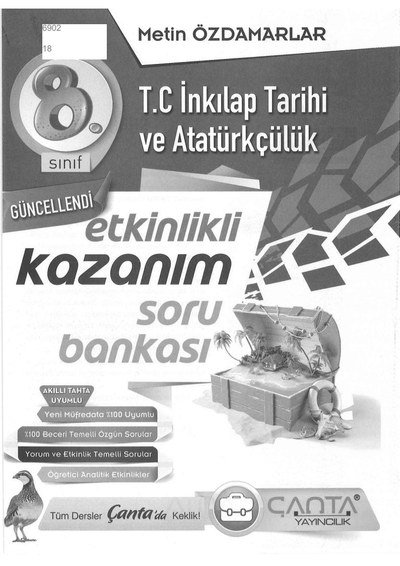 T.C. İNKILAP TARİHİ VE ATATÜRKÇÜLÜK ETKİNLİKLİ KAZANIM SORU BANKASI