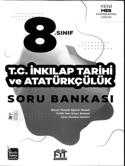 T.C. İNKILAP TARİHİ VE ATATÜRKÇÜLÜK SORU BANKASI ANKA Fotokopi