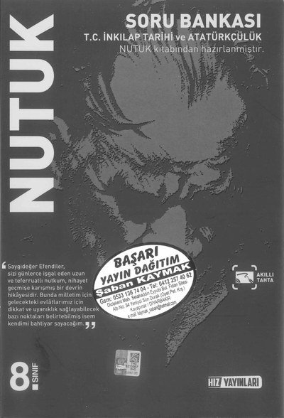 NUTUK T.C. İNKILAP TARİHİ VE ATATÜRKÇÜLÜK SORU BANKASI ANKA Fotokopi