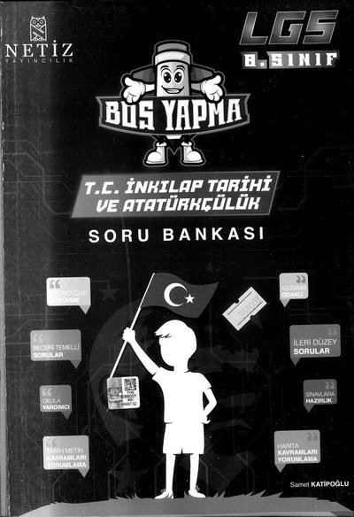 BOŞ YAPMA T.C. İNKILAP TARİHİ VE ATATÜRKÇÜLÜK SORU BANKASI