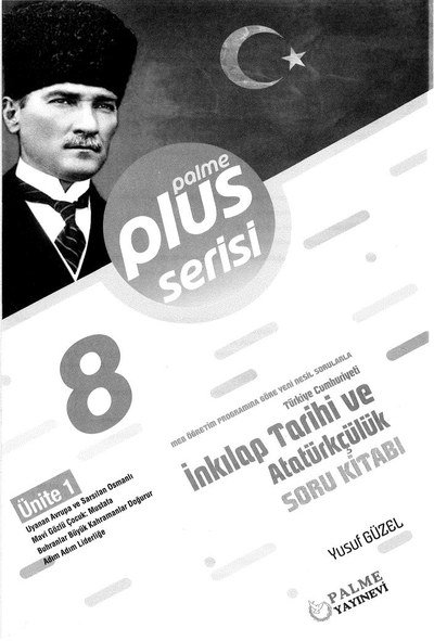 PLUS SERİSİ T.C. İNKILAP TARİHİ VE ATATÜRKÇÜLÜK SORU KİTABI ANKA Fotokopi