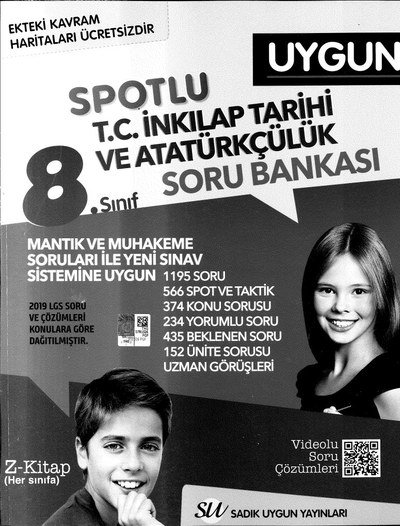SPOTLU T.C. İNKILAP TARİHİ VE ATATÜRKÇÜLÜK SORU BANKASI ANKA Fotokopi