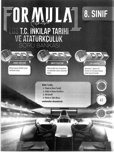 FORMULA LGS T.C. İNKILAP TARİHİ VE ATATÜRKÇÜLÜK SORU BANKASI