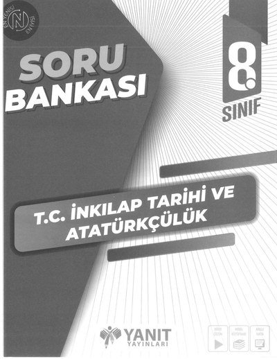 T.C. İNKILAP TARİHİ VE ATATÜRKÇÜLÜK SORU BANKASI ANKA Fotokopi