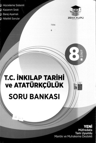 T.C. İNKILAP TARİHİ VE ATATÜRKÇÜLÜK SORU BANKASI ANKA Fotokopi