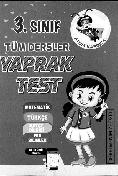 TÜM DERSLER YAPRAK TEST ANKA Fotokopi