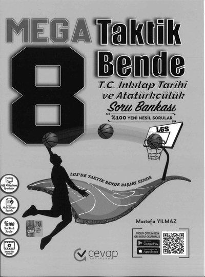 MEGA TAKTİK BENDE T.C. İNKILAP TARİHİ VE ATATÜRKÇÜLÜK SORU BANKASI ANKA Fotokopi