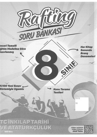 RAFTİNG SORU BANKASI T.C. İNKILAP TARİHİ VE ATATÜRKÇÜLÜK