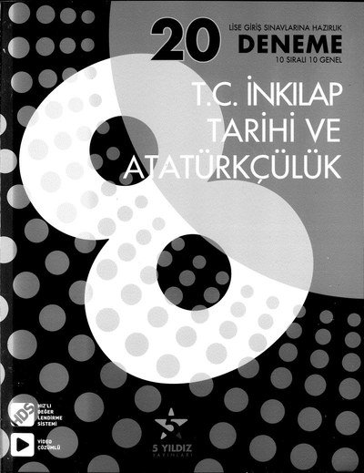 20 DENEME T.C. İNKILAP TARİHİ VE ATATÜRKÇÜLÜK ANKA Fotokopi