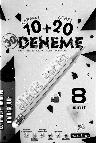 30 DENEME ELMAS SERİSİ T.C. İNKILAP TARİHİ VE ATATÜRKÇÜLÜK ANKA Fotokopi