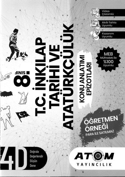 T.C. İNKILAP TARİHİ VE ATATÜRKÇÜLÜK KONU ANLATIMI EPİZOTLARI ANKA Fotokopi