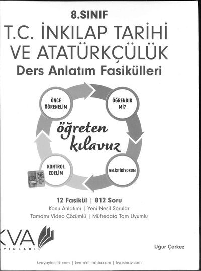 T.C. İNKILAP TARİHİ VE ATATÜRKÇÜLÜK DERS ANLATIM FASİKÜLLERİ