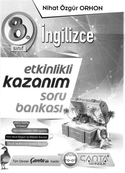 İNGİLİZCE ETKİNLİKLİ KAZANIM SORU BANKASI ANKA Fotokopi