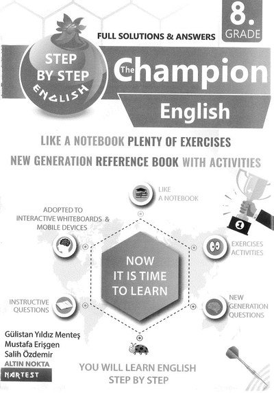 THE CHAMPION ENGLISH LIKE A NOTEBOOK PLENTY OF EXERCISES ANKA Fotokopi