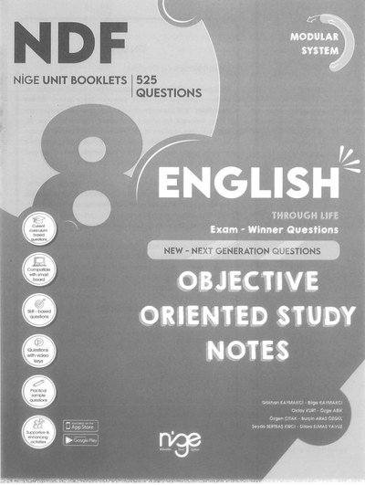 ENGLISH OBJECTIVE ORIENTED STUDY NOTES ANKA Fotokopi