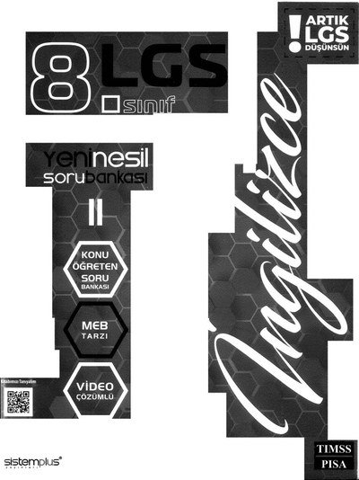 LGS YENİ NESİL SORU BANKASI ANKA Fotokopi