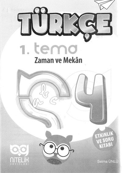 TÜRKÇE ZAMAN VE MEKAN ANKA Fotokopi
