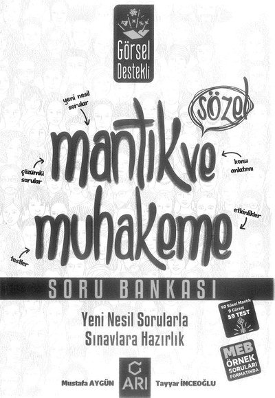 MANTIK VE MUHAKEME SORU BANKASI YENİ NESİL SORULARLA SINAVLARA HAZIRLIK ANKA Fotokopi