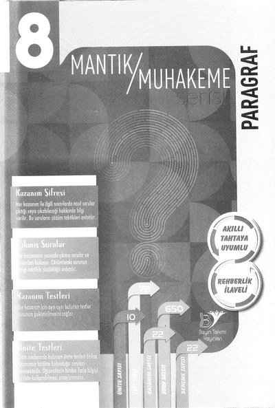 MANTIK/MUHAKEME PARAGRAF ANKA Fotokopi