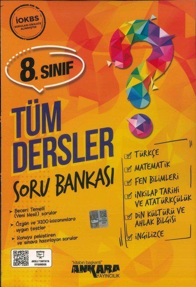 TÜM DERSLER SORU BANKASI BECERİ TEMELLİ ANKA Fotokopi