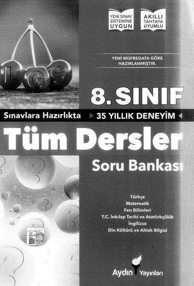 TÜM DERSLER SORU BANKASI 35 YILLIK DENEYİM ANKA Fotokopi