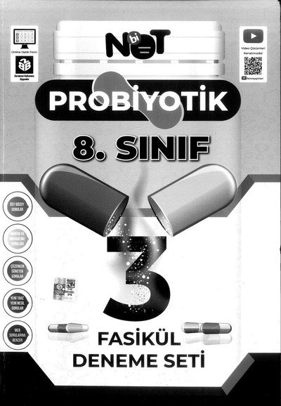PROBİYOTİK 3 FASİKÜL DENEME SETİ ANKA Fotokopi