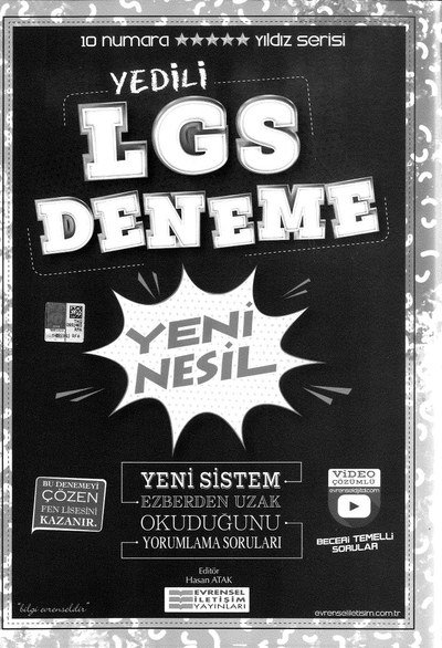 YEDİLİ LGS DENEME YENİ NESİL BECERİ TEMELLİ SORULAR