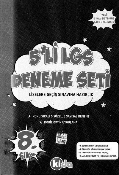 5'Lİ LGS DENEME SETİ