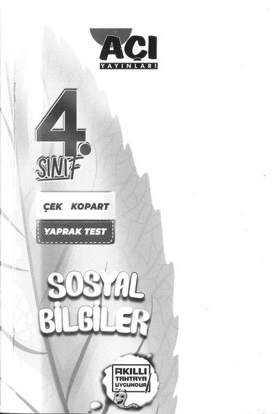 SOSYAL BİLGİLER TEST ANKA Fotokopi