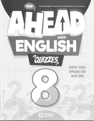 AHEAD WITH ENGLISH QUIZZES ANKA Fotokopi