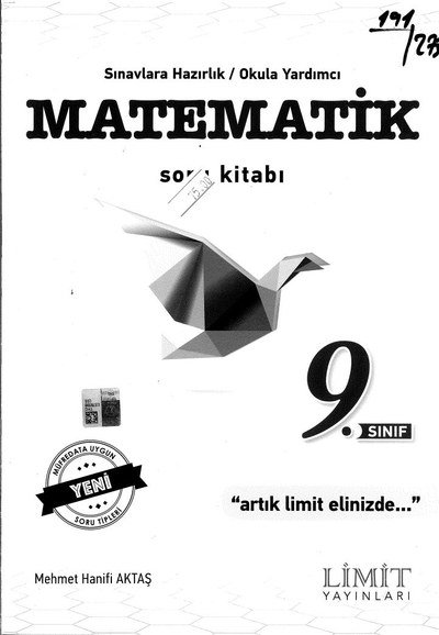 MATEMATİK SORU KİTABI ANKA Fotokopi