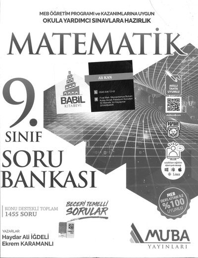 MATEMATİK SORU BANKASI ANKA Fotokopi