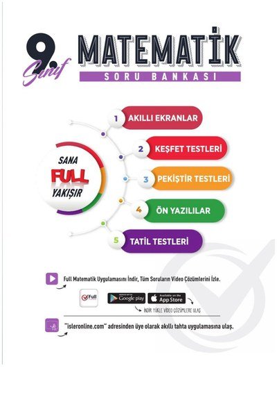MATEMATİK SORU BANKASI SANA FULL YAKIŞIR