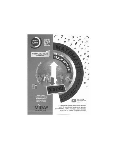 MATEMATİK SORU BANKASI PRATİK NOTLARI ANKA Fotokopi