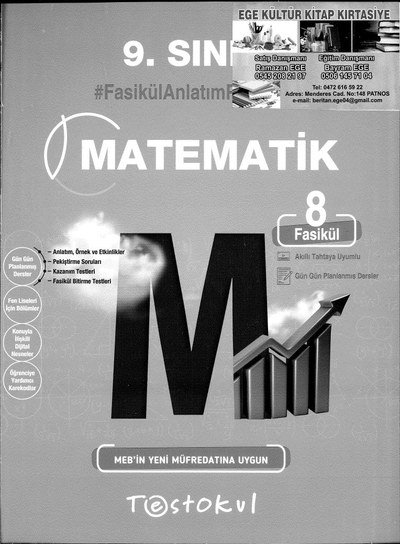 MATEMATİK 8 FASİKÜL
