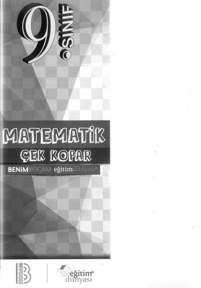 MATEMATİK ÇEK KOPAR ANKA Fotokopi