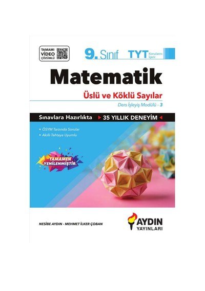 MATEMATİK ÜSLÜ VE KÖKLÜ SAYILAR TYT KONULARI ANKA Fotokopi