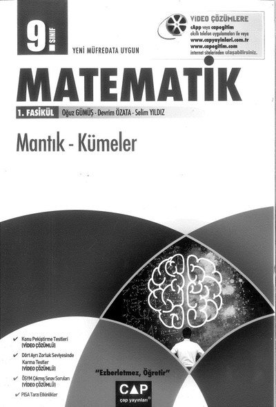 MATEMATİK 1. FASİKÜL MANTIK KÜMELER